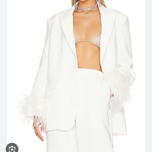 Christy Blazer in Off White